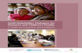 Multi-Stakeholder Dialogues for Women’s and … Rabotnici/Publika...Publications of the World Health Organization are available on the WHO website () or can be purchased from WHO