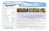 S BRIEFING BRIEFING - MAPS Air Museum · 2018-02-16 · MAPS Air Museum is a 501(c)3 non-profit organi-zation dedicated to the education, history, science and technology of flight.