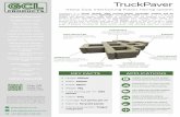 TruckPaver - GCL Products · rubber gym matting grass protection meshes grass reinforcement meshes ground reinforcement & gravel retention grid submersible combi pumps recycled plastic