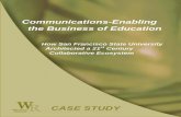 Communications-Enabling the Business of Education• IBM WebSphere Portal 6 • IBM WebSphere Web Content Management System 6 • IBM WebSphere Portlet Factory 6 Others • Ruby on