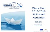 Work Plan 2015-2016 & Planed Activities · Communications & Events Co-financed by the European Union and Land Baden-Württemberg Work Plan 2015-2016 & Planed Activities . Proposal