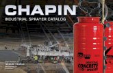 INDUSTRIAL SPRAYER CATALOGoceinc.ca/wp-content/uploads/2016/12/Chapin.pdf · SKU Description Hose Seals Wand UPC (0-23883) Pack Qty Wt (lb) Pallet Qty 1749 Stainless Steel Industrial