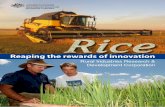 Reaping the rewards of innovation - Agrifutures Australia · Reaping the Rewards of Innovation—RIRDC’s Rice R&D Program Publication No. 06/017 The information contained in this