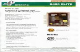 Home - Anaconda BeltingBRAIME B400 ELITE Elevator & Conveyor Belt Alignment Monitoring System B4004V4CAl - B400 Elite control unit Supply:12 to 24 DC Ex Il 2D T1250C zone 21 & 22 B4004V46CAl