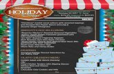 Disney Vacation Ownership & Flexible Timeshare Program ... · December 24, 2017 3- 5 p.m. $74.95 Children (3-9): $39.95 Plus Tax & Gratuity MENU "Christmas" market Local Lettuce with