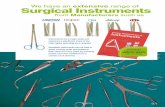 Medical Product & Surgical Instrument Catalogueaxishealth.com.au/assets/catalogues/Consumables/CATv6/... · 2018-06-01 · SECTION 9 SURGICAL INSTRUMENTS 9:4 CAT-s09-v6.0 Disclaimer: