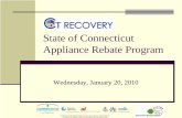 State of Connecticut Appliance Rebate Prgram · ENERGY STAR national partner relationships and ... replacement of an existing appliance in order to qualify. Appliances may be purchased