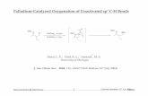Palladium-Catalyzed Oxygenation of Unactivated …ccc.chem.pitt.edu/wipf/Current Literature/David_1.pdf7 Current Literature 24th July 2004 Unactivated sp3 C-H Bond Oxidative Functionalization