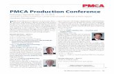 PMCA Production ConferenceConfectionery and Snack Products Welcome and Introduction 9:00 AM Vegetable Oil Processing — Raw & Intermediate Andrew Bunger, Fuji Vegetable Oil Inc. This
