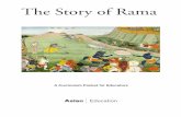 The Story of Rama long practiced rituals, music, dance, and storytelling; made crafts; and used artifacts