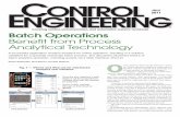 Batch Operations Benefit from Process Analytical Technology€¦ · Title: Batch Operations Benefit from Process Analytical Technology Author: Robert Wojewodka, Terry Blevins, and