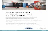 FORD UPSCALES THEIR 3D PRINTING WITH BIGREP · welding fixtures had to be manufactured from metal in a highly manual machining process. Ford requires about 190 fixtures for a single