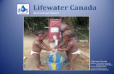 2015 Annual Report - Final - Lifewater Canada · Cheryl Hertan, MBA, CTR Contract Certified Tumor Registrar Treasurer - Gary Lamers Owner, Gala Consulting Financial Controller - Don