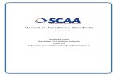 Manual of Aerodrome Standards - SCAA of Aerodrome... · Manual of Aerodrome Standards Table of Contents Issue 5, June 2019 ii Chapter 3 - Aerodrome Certification Process and Aerodrome