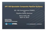 BURDEAUX API 15S Spoolable Composite Pipeline Systems€¦ · API 17J requires that the stresses on the metallic layers and strains on the polymer layers be limited to specified values