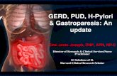 GERD, PUD, H-Pylori & Gastroparesis: An updatenainausa.com/pdf/Dr-Simi-Jesto.pdf• Mechanism of Action: sucralfate’s antiulcer activity is the result of formation of an ulcer-adherent