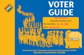 VOTER GUIDE GUIDE (ENGLISH... · 2016-12-24 · Send SMS EPIC  Voter ID Card No. xxxxxxxxxx 4. Bank or Post office Passbook with photo 5. PAN Card 6. Smart Card by RGI