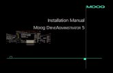 Installation Manual Moog DriveADministrAtor 5 · Moog DriveADministrAtor 5 provides context-sensitive system help. Press the F1 key to move the cursor to the desired subject area.