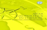 GEOPOLITICS IN GEOPOLITICS IN TURMOIL ARAB GEOPOLITICS IN TURMOIL PERCEPTIONS, UNKNOWN AND POLICIES