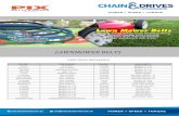 UPDATED CROSS REFERENCE LIST MOWER BELTS 2014 · Ride-on 42" & 48" cut G16XL model Replaces: BOLENS Cont. Ride-on 30" cut 11 HP model Ride-on 28" & 30" cut 8HP models up to Deck Serial
