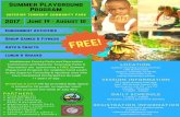 Summer Playground Program - Constant Contactfiles.constantcontact.com/70fe3de9001/8e81f404-3174-43fc-b757-e… · Superior Township Community Park 1390 Stamford Rd. Superior Township,