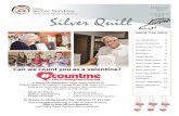 Silver Quill - Valley Senior Services · Statement of Identification - Silver Quill Published Monthly by: Valley Senior Services, Inc. 2801 32nd Ave. S, P.O. Box 2217, Fargo, ND 58108