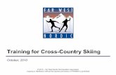 Training for Cross-Countryyg Skiing · Lactate threshold / anaerobic threshold (LT) - Point of at which we change from aerobic metabolism to anaerobic metabolism. It is an ... Fat