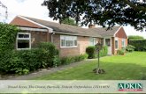 Broad Acres, The Cleave, Harwell, Didcot, Oxfordshire OX11 0EN...BROAD ACRES THE CLEAVE, HARWELL, DIDCOT, OXFORDSHIRE OX11 0EN A three/four bedroom bungalow set in an attractive location