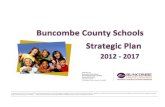 Buncombe County Schools Strategic Plan · students earned a total of 3119 industry recognized credentials during the 2015-16 school year and 140 students earned articulated credits