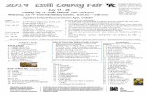 July 15 - 20estill.ca.uky.edu/files/19_ag_fcs_exh_listing.pdf · July 15 - 20 DIVISION C FIELD CROPS 2. 1. 3 stalks white corn 3 2. 3 stalks yellow corn premium money paid out at
