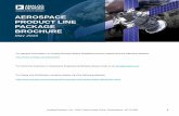 AEROSPACE PRODUCT LINE PACKAGE BROCHURE · AEROSPACE PRODUCT LINE PACKAGE BROCHURE May 2016 Analog Devices, Inc. 7910 Triad Center Drive, Greensboro, NC 27409 1 For general information