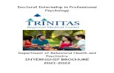 Trinitas Internship Brochure 2021-2022 · 2020-07-01 · 1 Trinitas Regional Medical Center Psychology Internship Brochure 2021-2022 revised 6-1-20 Our Aims and Mission Statement