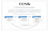 LAKE COUNTY ECONOMIC DEVELOPMENT STRATEGY · o Use connections between City of Clearlake and Colusa to use I-5 for logistics; Commercial sites in Clearlake beyond retail and office
