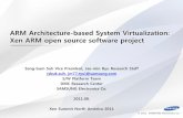 ARM Architecture-based System Virtualization: Xen ARM open ......TcS1 TcS2 TcS3 Test Cases Test Environment Secure Xenon ARM Domain0 (IDD) Domain1 Linux kernel v2.6.21 I/O ACM Linux