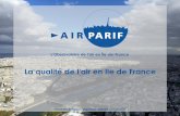 La qualité de l'air en Ile de France · 6 5 polluants toujours critiques Pour le dioxyde d’azote (NO 2), les particules PM 10 et PM 2.5, l’ozone (O 3) et le benzène (C 6 H 6)