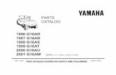 PARTS CATALOG...PARTS CATALOG 1996 G16AR 1997 G16AR 1998 G16AS 1999 G16AT 2000 G16AU 2001 G16AW (JN62) U.S.A., CANADA, EUROPE, OTHERS MAY 2005 10JN6-100E4 THIS CATALOG COVERS S/N 200101