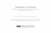 RegData: Australia - Mercatus Center...RegData: Australia Patrick A. McLaughlin, Jason Potts, and Oliver Sherouse MERCATUS WORKING PAPER All studies in the Mercatus Working Paper series