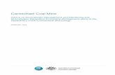 Carmichael Coal Mine · Carmichael Coal Mine : Advice on Groundwater Management and Monitoring and Groundwater Dependent Ecosystem Management plans to the Department of the Environment