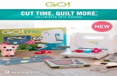 NEW...Find GO!® products at retail stores accuquilt.com ©201 AccuQuilt Patents ending 5 IMAGINE. CUT. CREATE. AccuQuilt is excited to introduce you to the new GO! MeTM Easy Fabric