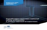 Coordination between national safety authorities · 2018-12-14 · GUIDANCE FOR SAFETY CERTIFICATION AND SUPERISION Coordination between national safety authorities – A common approach