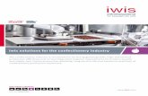iwis solutions for the confectionery industry · The confectionery industry is renowned for its strong global growth, high standard of production efficiency and increasingly strict