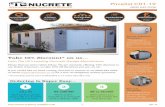 Nucrete Pricelists C - Concrete Garages Direct From Manufacturer · BATTERY GARAGES SHEDS & WORKSHOPS SPECIFICATION S A ‣ Extra-height buildings available BATTERY GARAGES SPECIFICATION