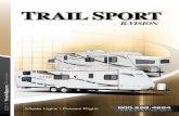 Trail-Sport - RVUSA.commedia.rvusa.com/library/11_TrailSport_TTEXP.pdfTrail-Sport R-Vision p Abundant storage and stylish residential features complete the kitchen 27QBSS in Huntington