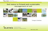 Soil status in Poland and sustainable management of soil · • Herbology and Soil Tillage • Agrometeorology and Informatic Systems • Cereal Production • Forage Crop Production