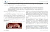 DOI: Journal of Clinical Case Reports€¦ · Citation: Sanjay B, Shushant KG, Sanjeev M, Sangeeta G (2012) Esthetic Reconstruction of Partially Edentulous Maxilla with Traumatic