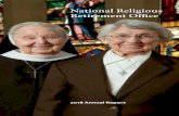 National Religious Retirement Office · 2019-08-23 · National Religious Retirement Office . 2018 Annual Report . 1. Greetings from the Executive Director . Dear Friends, Once again,