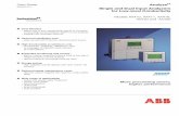 Single and Dual Input Analyzers for Low-level Conductivity€¦ · Single and Dual Input Analyzers for Low-level Conductivity Models AX410, AX411, AX416, AX450 and AX455 SS/AX4CO_3
