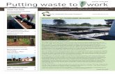 Biosolids - Issue No. 13 Oct 2016 Putting waste to …... Putting waste to workIssue No. 13 Oct 2016 INSIDE THIS ISSUE Vermicomposting of biosolids and plasterboard 2 Silver nanoparticles