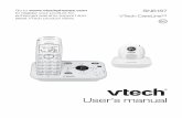 Go to SN6187 to register your product ... · User’s manual SN6187 VTech CareLine™ Go to to register your product for enhanced warranty support and latest VTech product news.