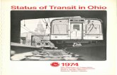 1 Status of Transit in Ohio - Ohio Department of ... · 14-Limousine Service . 15-Pupil Transportation 16 - Intercity Rail Passenger Transportation ... Springfield Bus Company Sterling